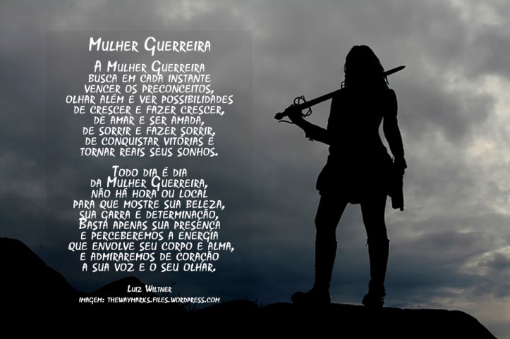 Warrior Woman Silhouette