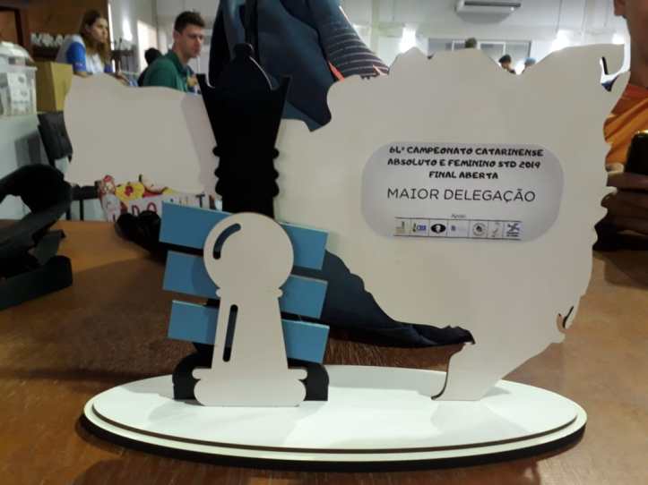 troféu maior delegaçao