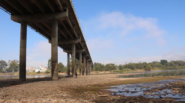 estiagem rio iguaçu ponte domício scaramela 1